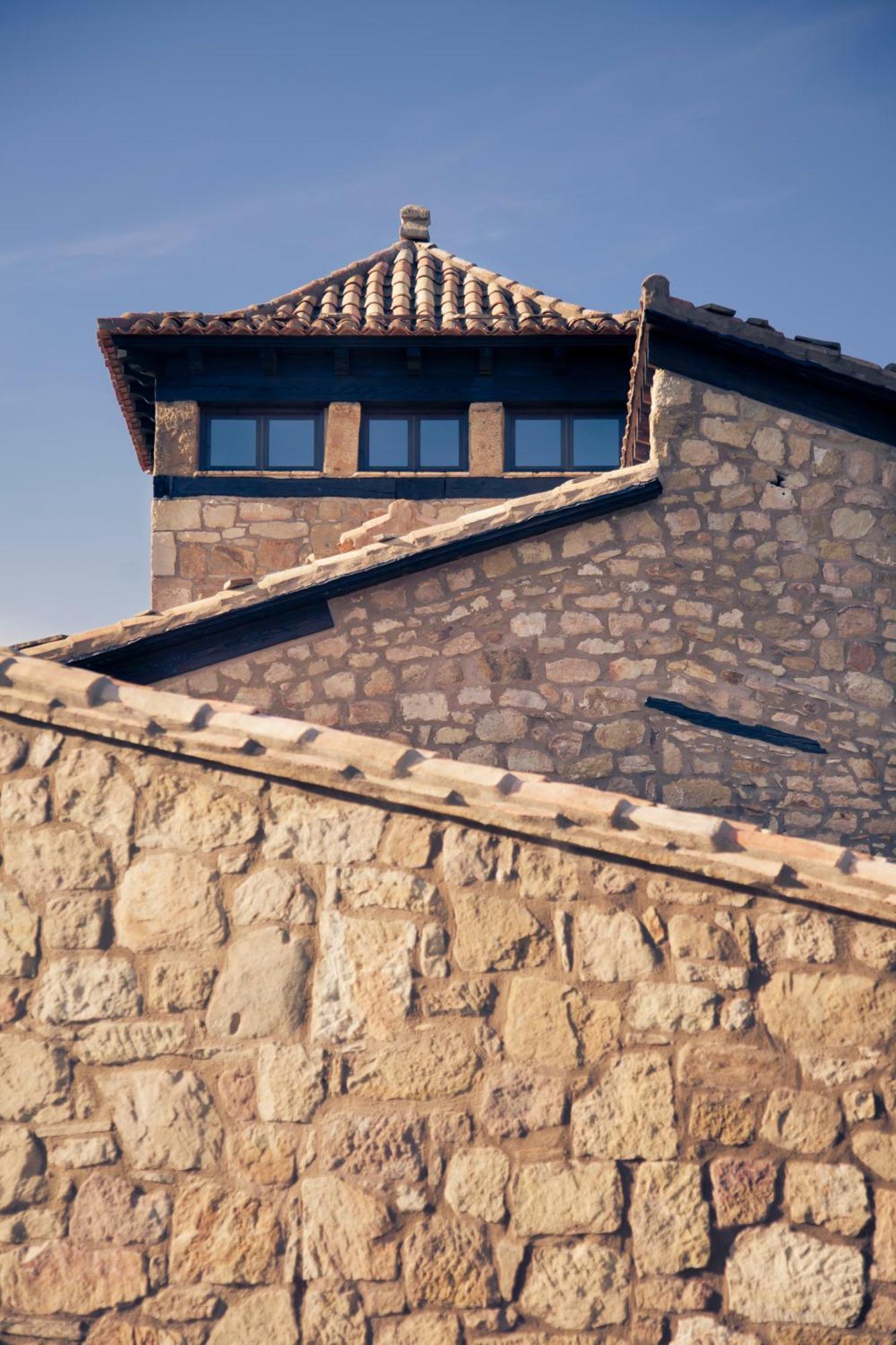 Hotel Restaurante Masia La Torre Mora de Rubielos Exterior foto